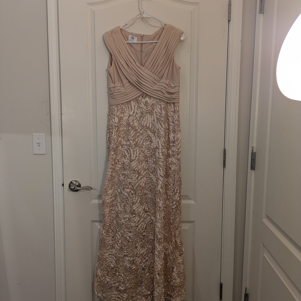 Patra Beige Maxi Dress